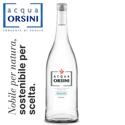 Acqua ORSINI Naturale Vetro 75 cl | White House - restaurant 2.0